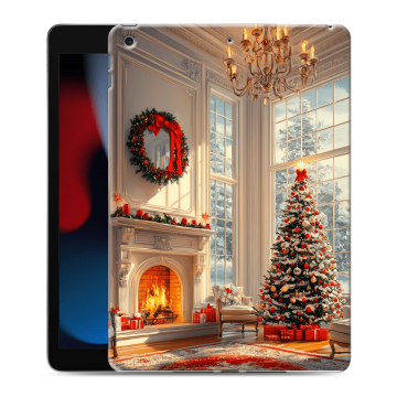 Силиконовый чехол на Ipad 10.2 (2021) с принтом Новый год Силиконовый чехол на Ipad 10.2 (2021) с принтом Новый год