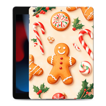 Силиконовый чехол на Ipad 10.2 (2021) с принтом Новый год Силиконовый чехол на Ipad 10.2 (2021) с принтом Новый год