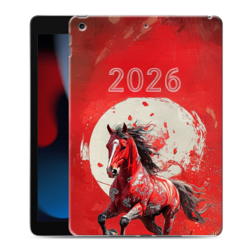 Силиконовый чехол на Ipad 10.2 (2021) с принтом Новый год Силиконовый чехол на Ipad 10.2 (2021) с принтом Новый год