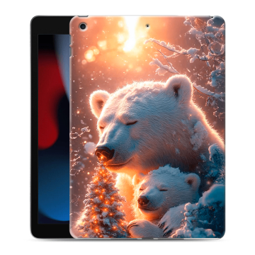 Силиконовый чехол на Ipad 10.2 (2021) с принтом Новый год Силиконовый чехол на Ipad 10.2 (2021) с принтом Новый год
