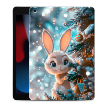 Силиконовый чехол на Ipad 10.2 (2021) с принтом Новый год Силиконовый чехол на Ipad 10.2 (2021) с принтом Новый год