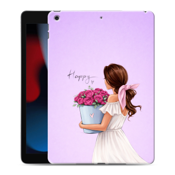 Силиконовый чехол на Ipad 10.2 (2021) с принтом женский Силиконовый чехол на Ipad 10.2 (2021) с принтом женский