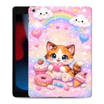 Силиконовый чехол на Ipad 10.2 (2021) с принтом для девочек Силиконовый чехол на Ipad 10.2 (2021) с принтом для девочек