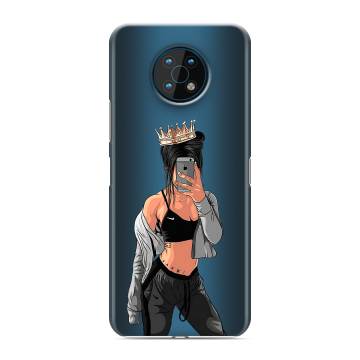 Силиконовый чехол на Nokia G50 с принтом Женские принты