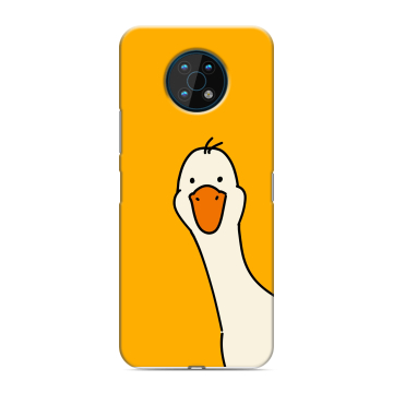 Силиконовый чехол на Nokia G50 с принтом Утка