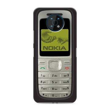 Силиконовый чехол на Nokia G50 с принтом Ретро Нокия