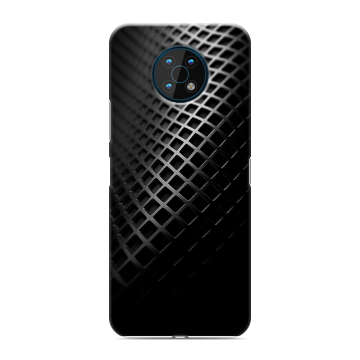Силиконовый чехол на Nokia G50 с принтом Текстура металла