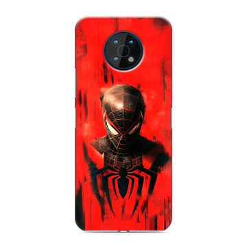 Силиконовый чехол на Nokia G50 с принтом человек паук spiderman Силиконовый чехол на Nokia G50 с принтом человек паук spiderman