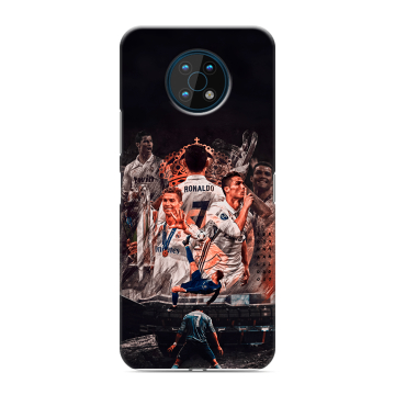 Силиконовый чехол на Nokia G50 с принтом Реал Роналдо Real Ronaldo