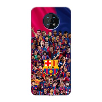 Силиконовый чехол на Nokia G50 с принтом Барселона Barcelona