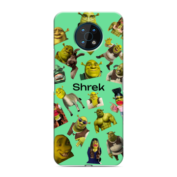Силиконовый чехол на Nokia G50 с принтом Шрек Shrek