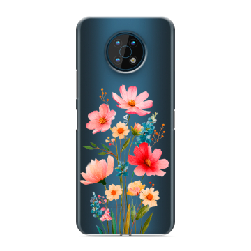 Силиконовый чехол на Nokia G50 с принтом Цветы