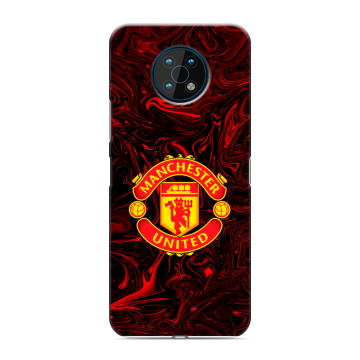 Силиконовый чехол на Nokia G50 с принтом Manchester United