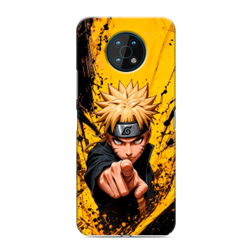 Силиконовый чехол на Nokia G50 с принтом Naruto Наруто