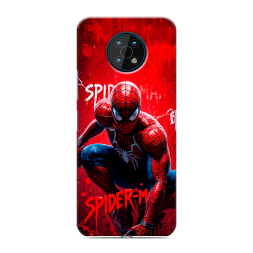 Силиконовый чехол на Nokia G50 с принтом Spiderman Человек паук