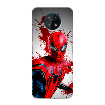 Силиконовый чехол на Nokia G50 с принтом Spiderman Человек паук