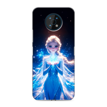 Силиконовый чехол на Nokia G50 с принтом Холодное сердце Frozen