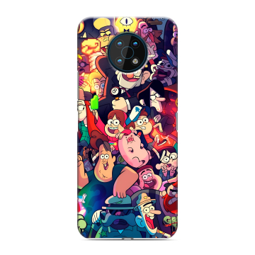 Силиконовый чехол на Nokia G50 с принтом Gravity Falls Гравити Фолз Силиконовый чехол на Nokia G50 с принтом Gravity Falls Гравити Фолз