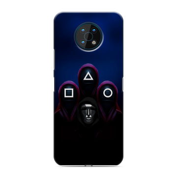 Силиконовый чехол на Nokia G50 с принтом Игра Кальмара