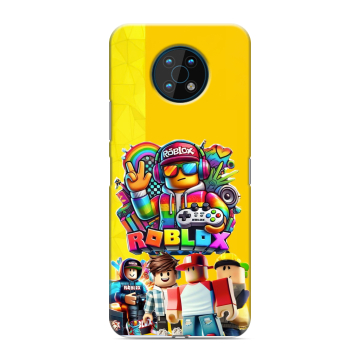 Силиконовый чехол на Nokia G50 с принтом Roblox Роблокс Силиконовый чехол на Nokia G50 с принтом Roblox Роблокс