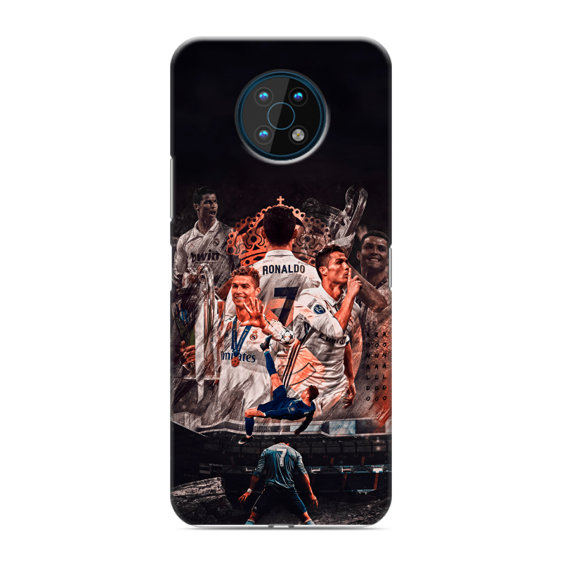 Силиконовый чехол на Nokia G50 с принтом Реал Роналдо Real Ronaldo Силиконовый чехол на Nokia G50 с принтом Реал Роналдо Real Ronaldo