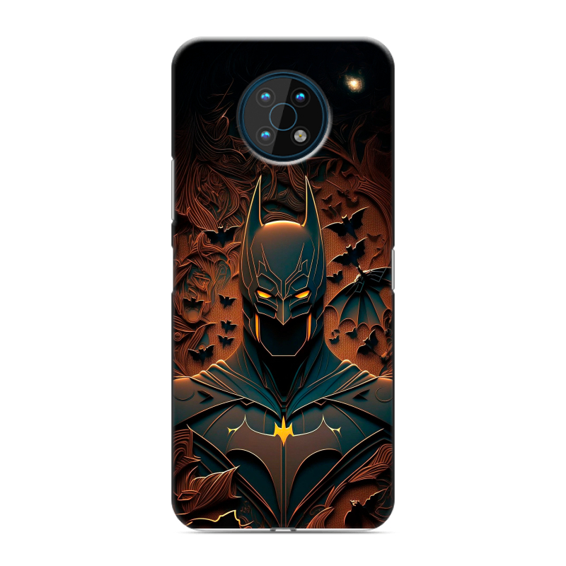 Силиконовый чехол на Nokia G50 с принтом Batman Бэтмен Силиконовый чехол на Nokia G50 с принтом Batman Бэтмен