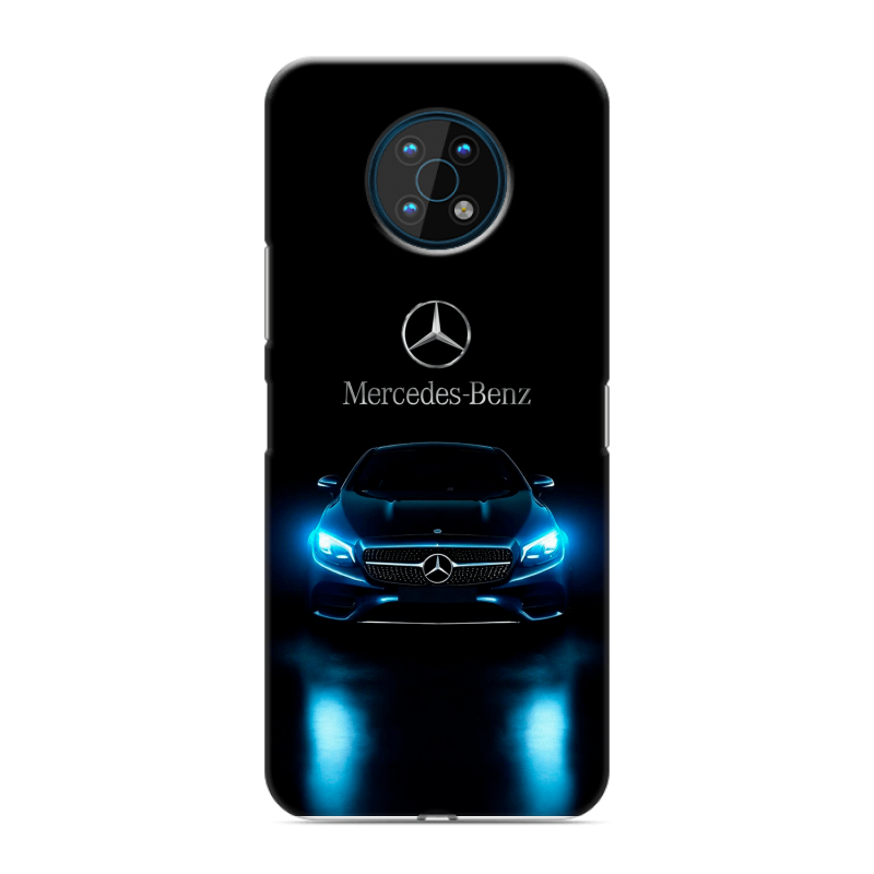 Силиконовый чехол на Nokia G50 с принтом Mercedes Мерседес Силиконовый чехол на Nokia G50 с принтом Mercedes Мерседес