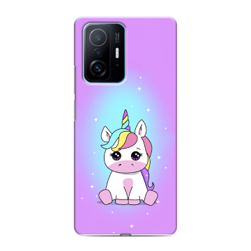 Силиконовый чехол на Xiaomi 11T с принтом Единорог Силиконовый чехол на Xiaomi 11T с принтом Единорог