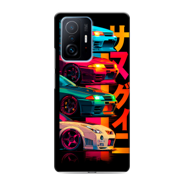 Силиконовый чехол на Xiaomi 11T с принтом Гоночные машины Силиконовый чехол на Xiaomi 11T с принтом Гоночные машины