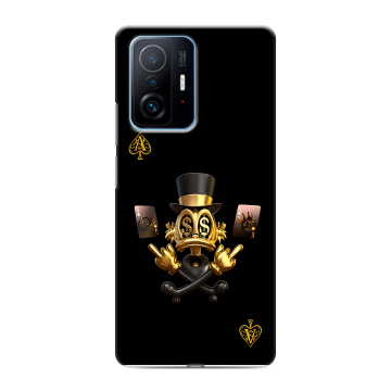 Силиконовый чехол на Xiaomi 11T с принтом Золотой скрудж макдак Силиконовый чехол на Xiaomi 11T с принтом Золотой скрудж макдак