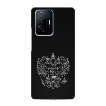 Силиконовый чехол на Xiaomi 11T с принтом Герб России Силиконовый чехол на Xiaomi 11T с принтом Герб России