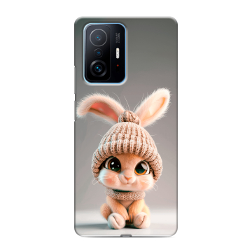 Силиконовый чехол на Xiaomi 11T с принтом Кролик Силиконовый чехол на Xiaomi 11T с принтом Кролик