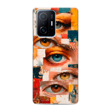 Силиконовый чехол на Xiaomi 11T с принтом Модный принт Силиконовый чехол на Xiaomi 11T с принтом Модный принт