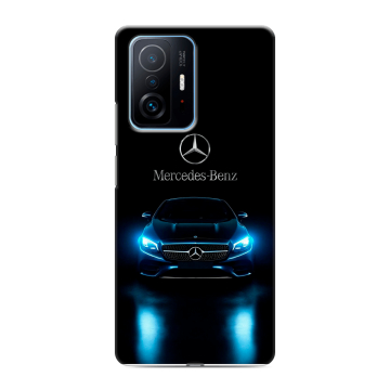 Силиконовый чехол на Xiaomi 11T с принтом Mercedes Мерседес Силиконовый чехол на Xiaomi 11T с принтом Mercedes Мерседес