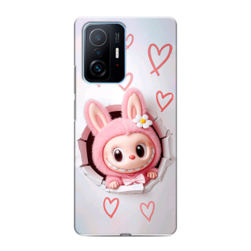 Силиконовый чехол на Xiaomi 11T с принтом Labubu Лабубу Силиконовый чехол на Xiaomi 11T с принтом Labubu Лабубу