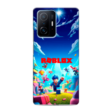 Силиконовый чехол на Xiaomi 11T с принтом Roblox Роблокс Силиконовый чехол на Xiaomi 11T с принтом Roblox Роблокс