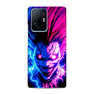 Силиконовый чехол на Xiaomi 11T с принтом Death note Тетрадь смерти