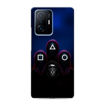 Силиконовый чехол на Xiaomi 11T с принтом Игра Кальмара