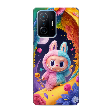 Силиконовый чехол на Xiaomi 11T с принтом Labubu Лабубу Силиконовый чехол на Xiaomi 11T с принтом Labubu Лабубу