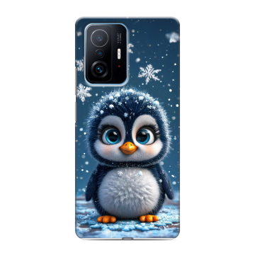 Силиконовый чехол на Xiaomi 11T с принтом Новый год