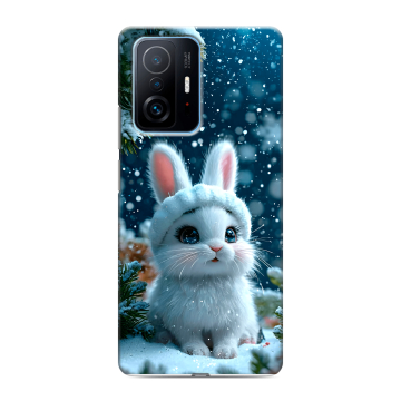 Силиконовый чехол на Xiaomi 11T с принтом Новый год