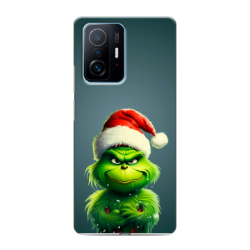 Силиконовый чехол на Xiaomi 11T с принтом Новый год