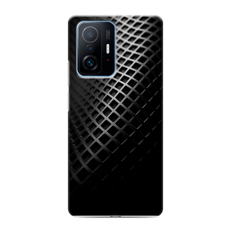 Пластиковый чехол на Xiaomi 11T с принтом Текстура металла Пластиковый чехол на Xiaomi 11T с принтом Текстура металла