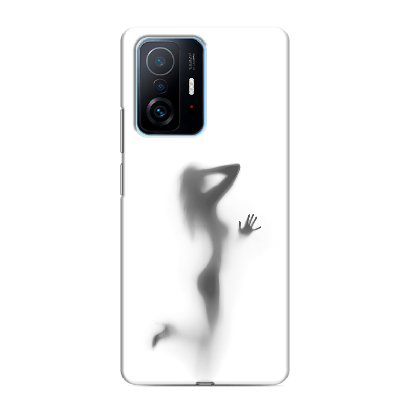 Силиконовый противоударный чехол на Xiaomi 11T с принтом Силуэт Силиконовый противоударный чехол на Xiaomi 11T с принтом Силуэт