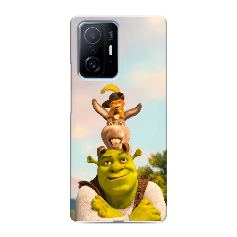 Силиконовый чехол на Xiaomi 11T с принтом Шрек Shrek Силиконовый чехол на Xiaomi 11T с принтом Шрек Shrek