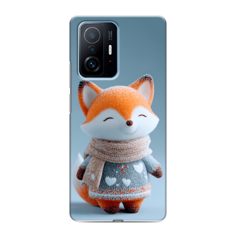 Силиконовый чехол на Xiaomi 11T с принтом Лиса Силиконовый чехол на Xiaomi 11T с принтом Лиса