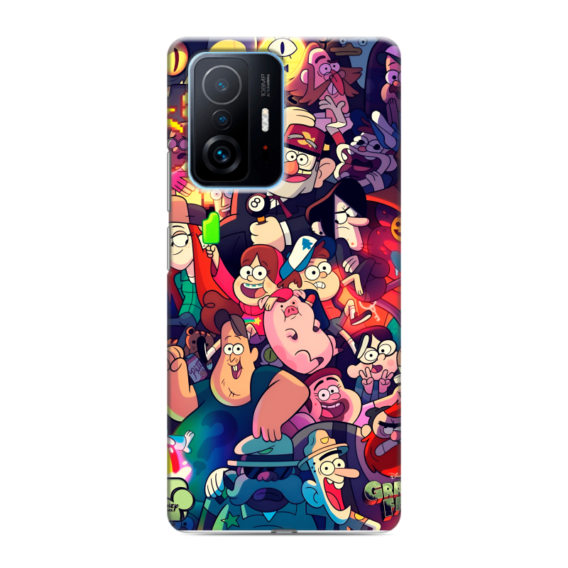 Силиконовый чехол на Xiaomi 11T с принтом Gravity Falls Гравити Фолз Силиконовый чехол на Xiaomi 11T с принтом Gravity Falls Гравити Фолз