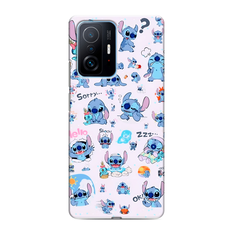 Силиконовый чехол на Xiaomi 11T с принтом Лило и Стич Силиконовый чехол на Xiaomi 11T с принтом Лило и Стич