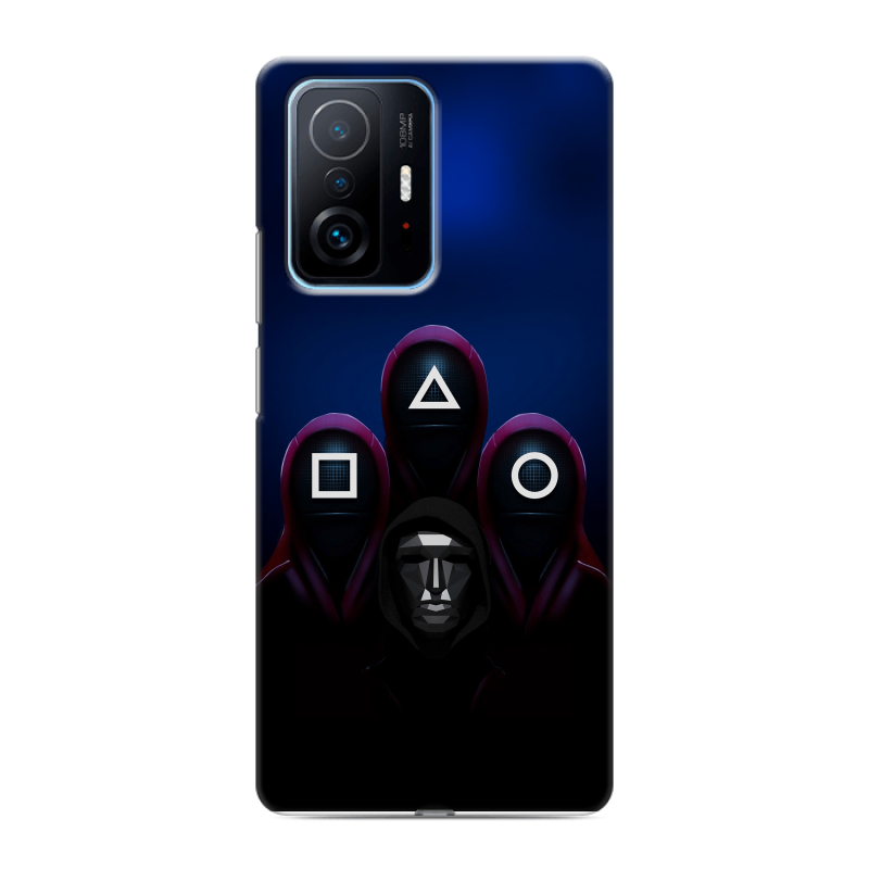 Силиконовый чехол на Xiaomi 11T с принтом Игра Кальмара Силиконовый чехол на Xiaomi 11T с принтом Игра Кальмара