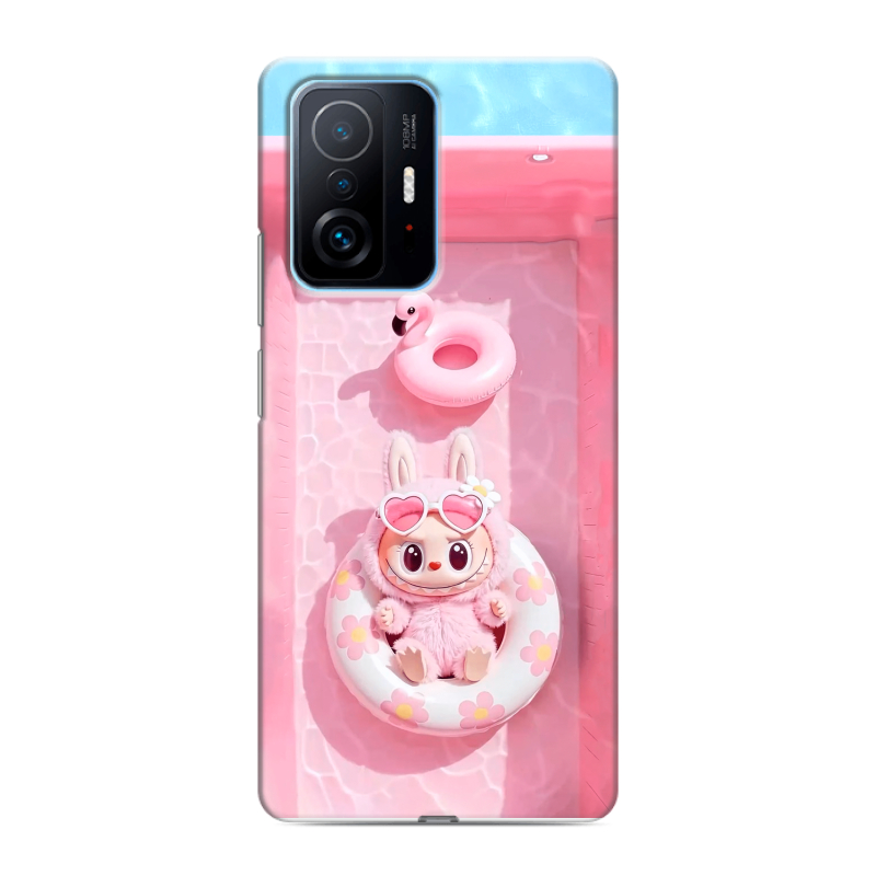 Силиконовый чехол на Xiaomi 11T с принтом Labubu Лабубу Силиконовый чехол на Xiaomi 11T с принтом Labubu Лабубу